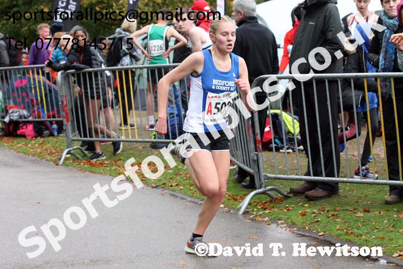 Womens under-17s 3 Stage Relay, 2018 ERRA 6 and 4 Stage and Youngsters Relays. Photo:  David T. Hewitson/Sports for All Pics